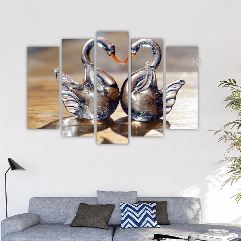 Glass Swans