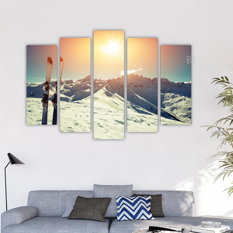 Ski Slope Sunrise