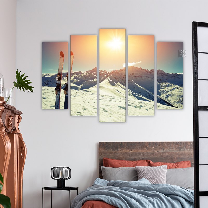 Ski Slope Sunrise