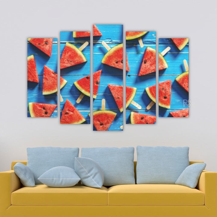 Sliced Watermelon