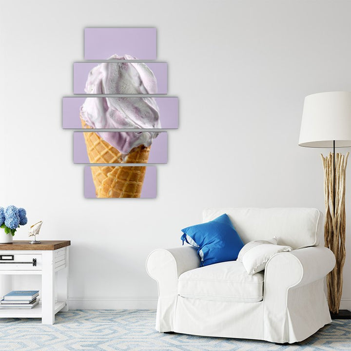 Violet Ice Cream