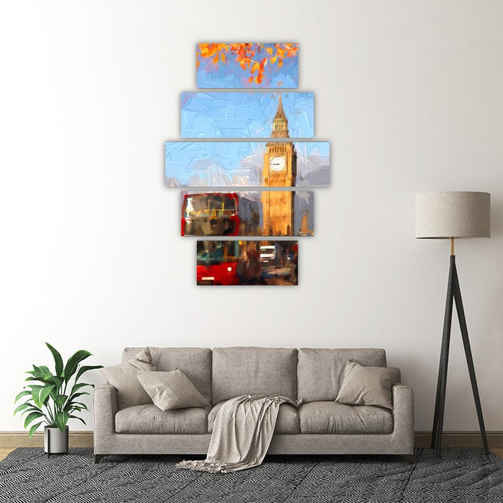 Oil Painting - London