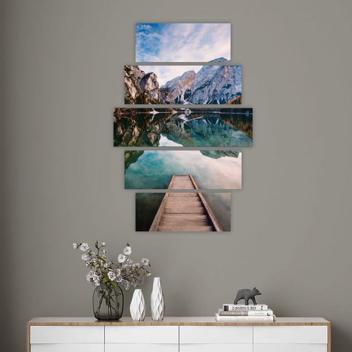 Scandinavian Mountain Lake