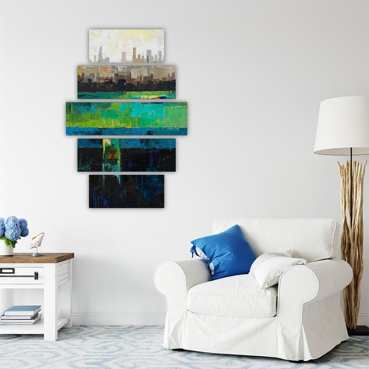 Abstract Urban Painting