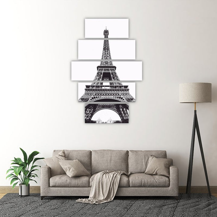 Black and White Photo, Eiffel Tower