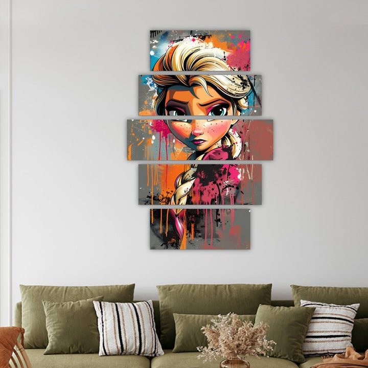 Frozen - Colorful Elsa