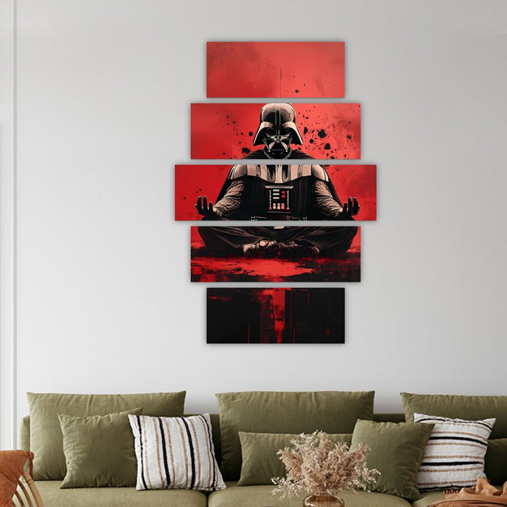 Darth Vader Meditating