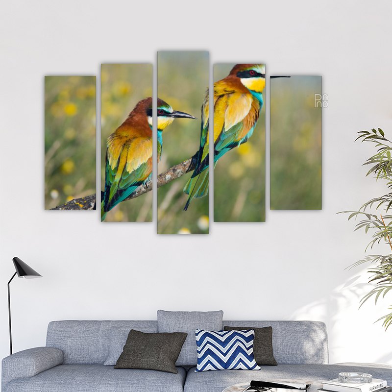 Wall Decoration – Tits on a Branch