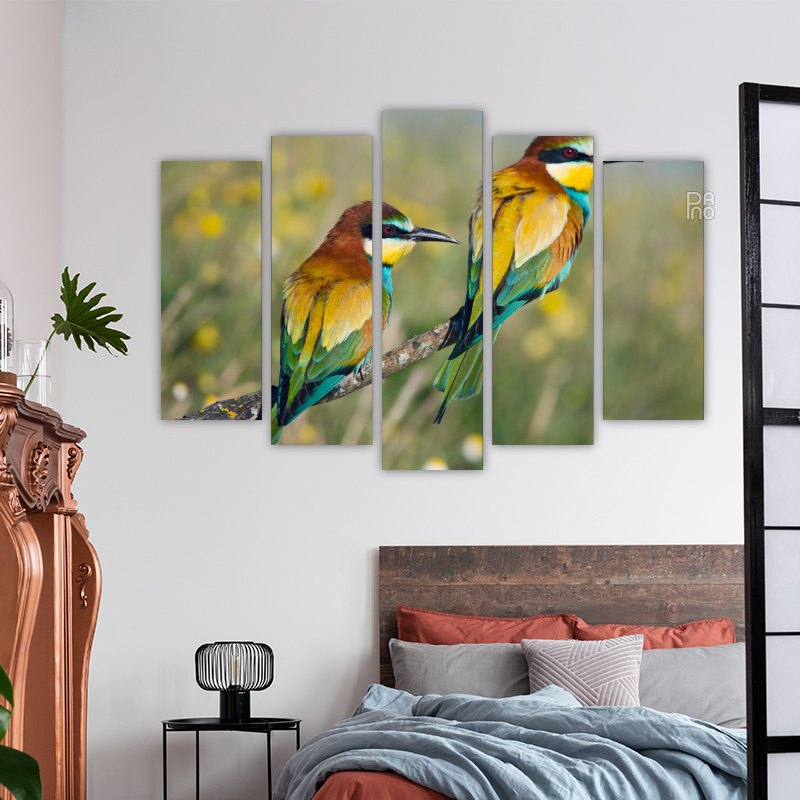 Wall Decoration – Tits on a Branch