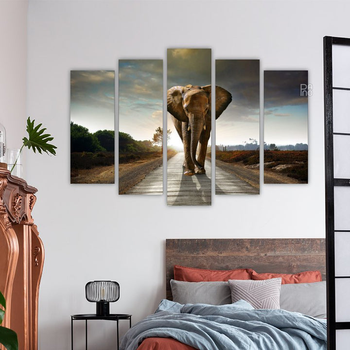 Elephant on the Road
