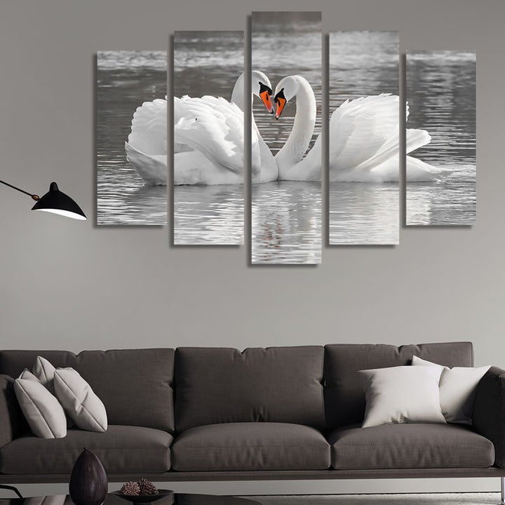 Romantic Swans