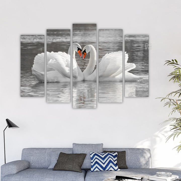 Romantic Swans