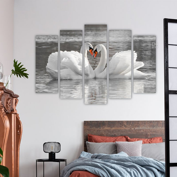 Romantic Swans