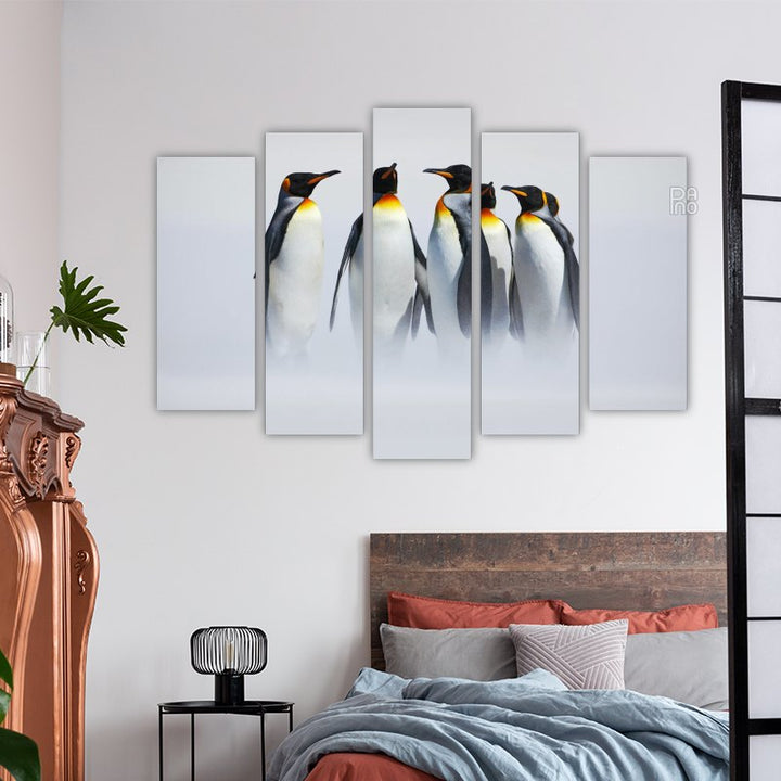 Group of Emperor Penguins