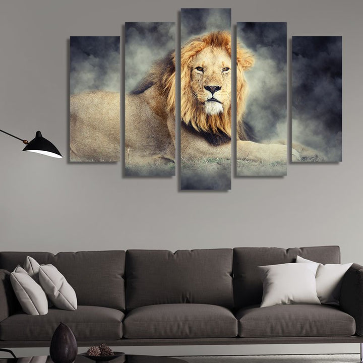 Lion in Dust