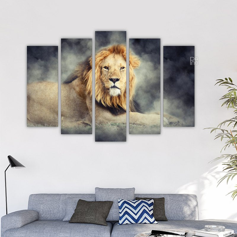 Lion in Dust