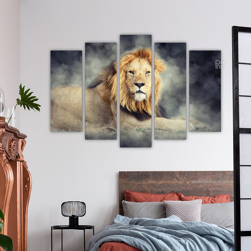 Lion in Dust