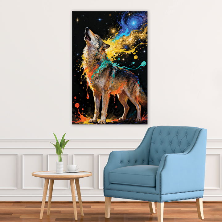 Midnight Howl - Canvas print