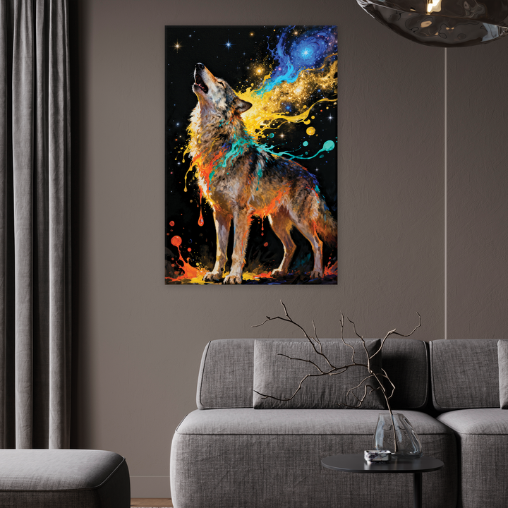 Midnight Howl - Canvas print