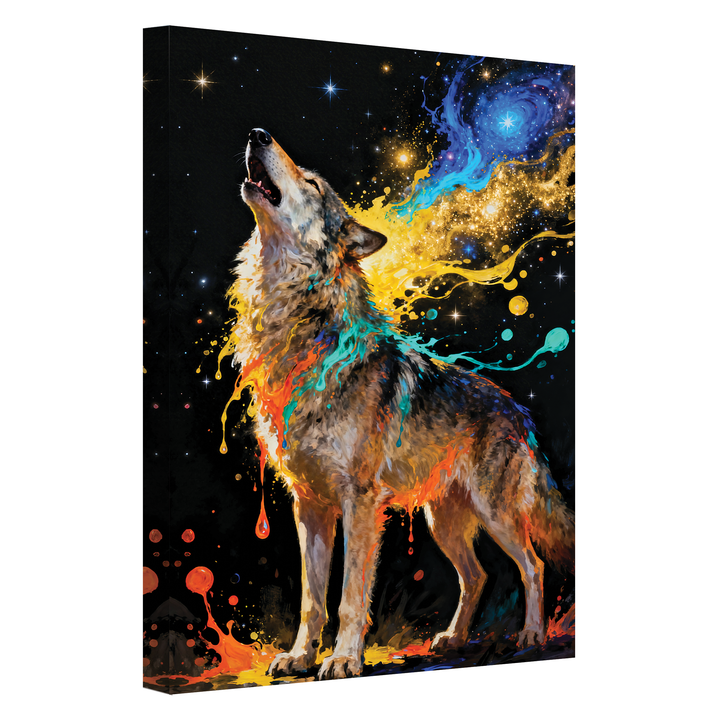 Midnight Howl - Canvas print