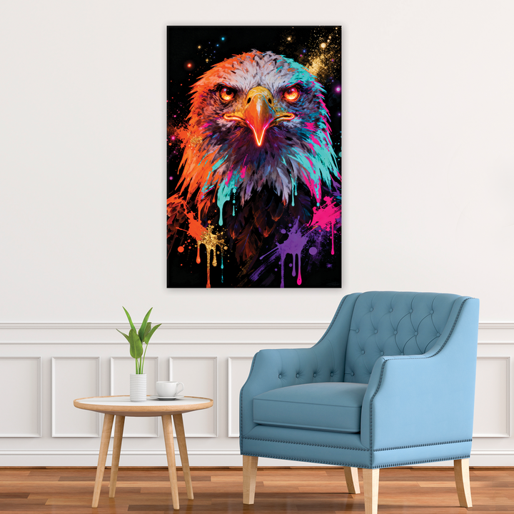Strike From The Sky - Canvas print