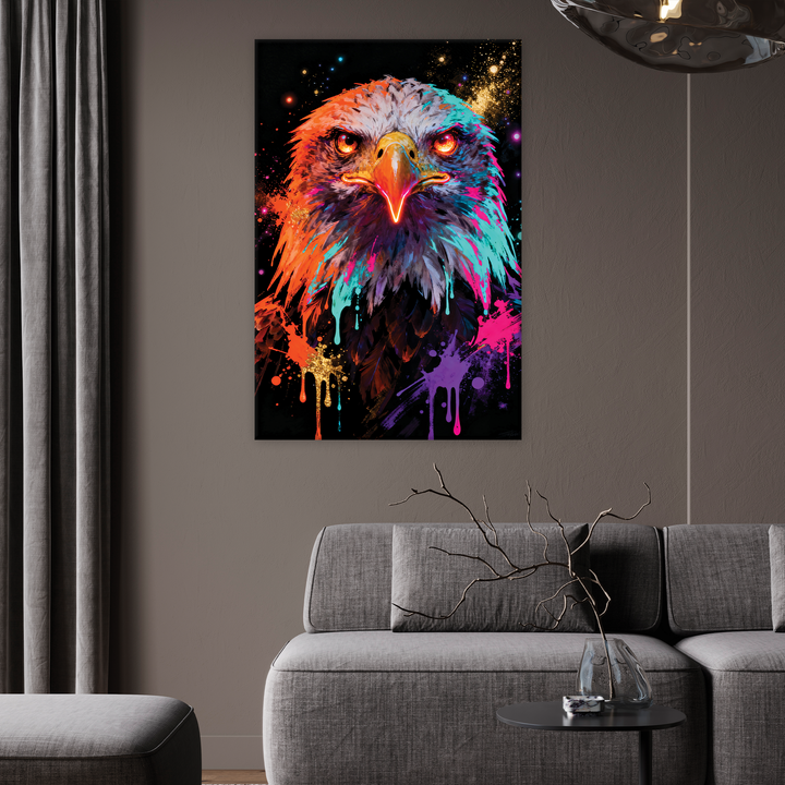 Strike From The Sky - Canvas print