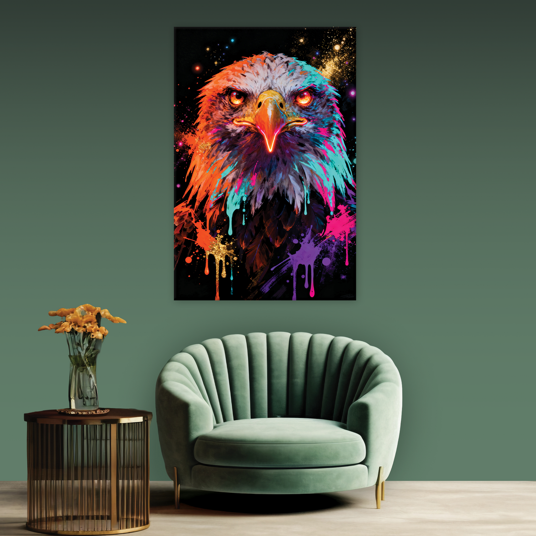 Strike From The Sky - Canvas print