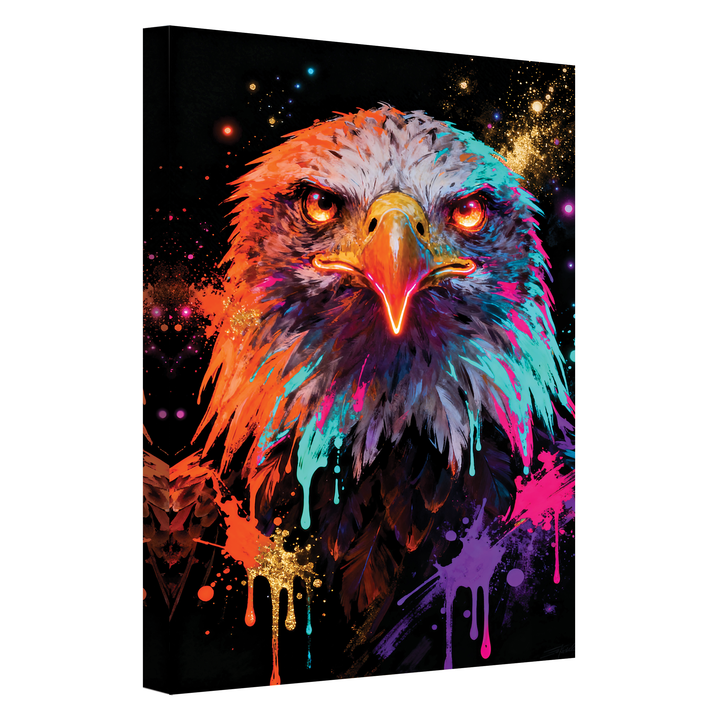 Strike From The Sky - Canvas print