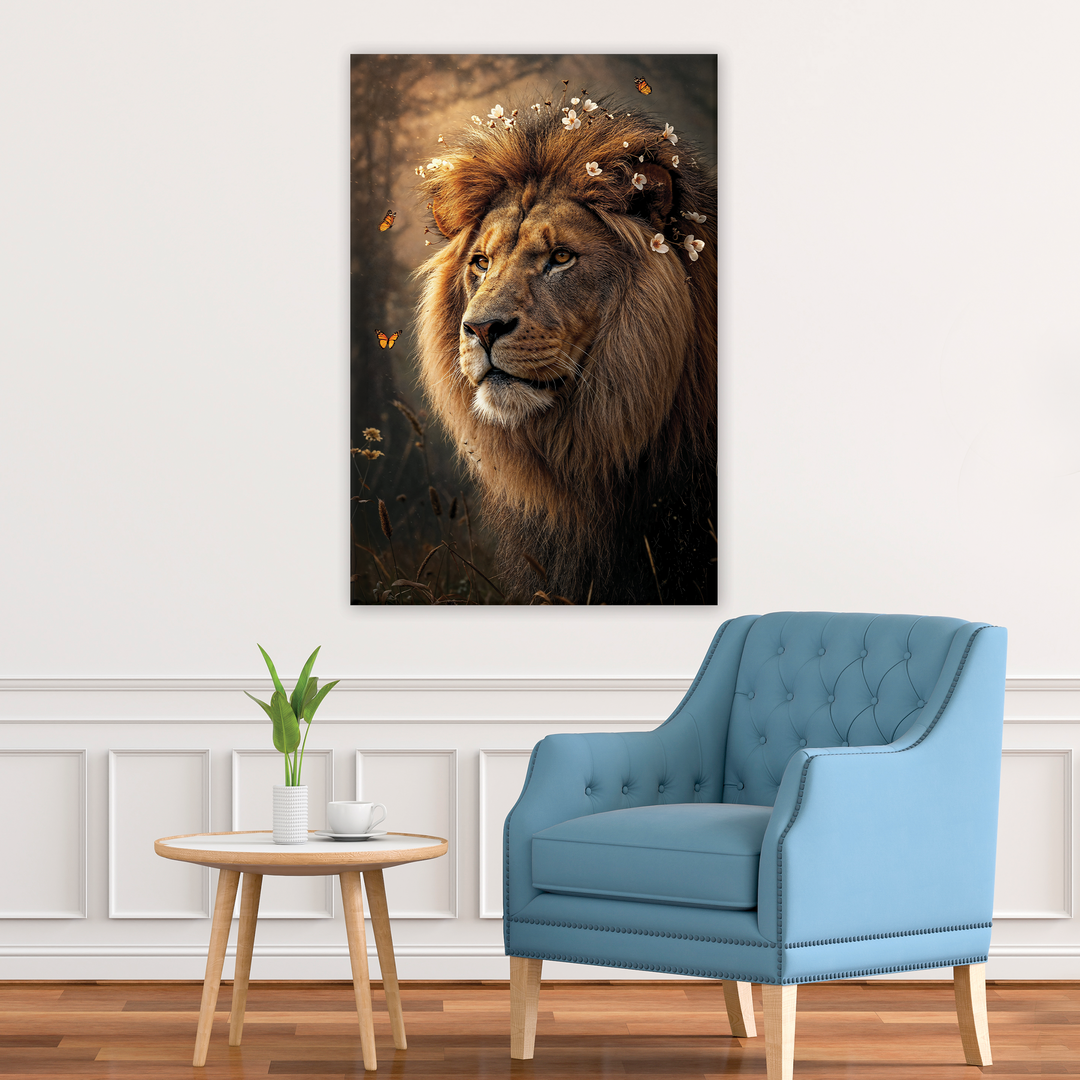 The King of The Jungle - Canvas print