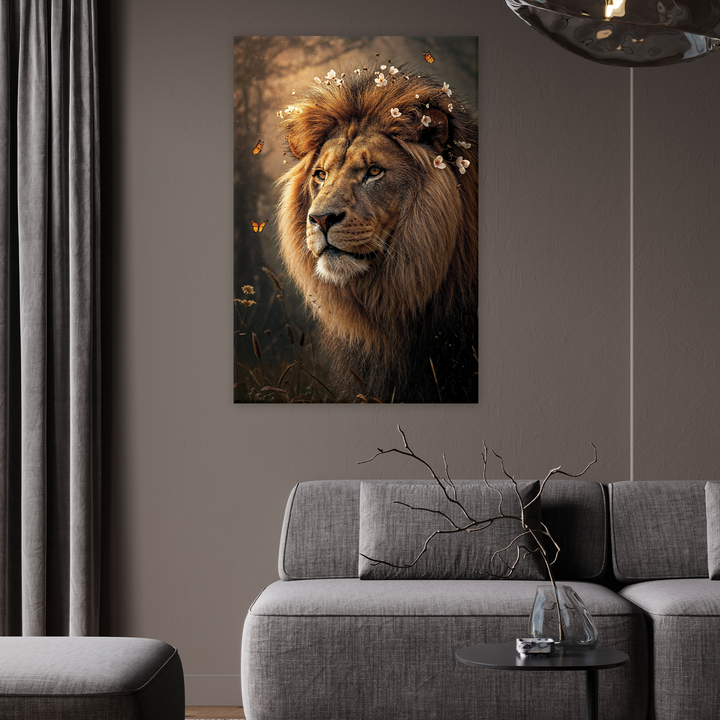 The King of The Jungle - Canvas print