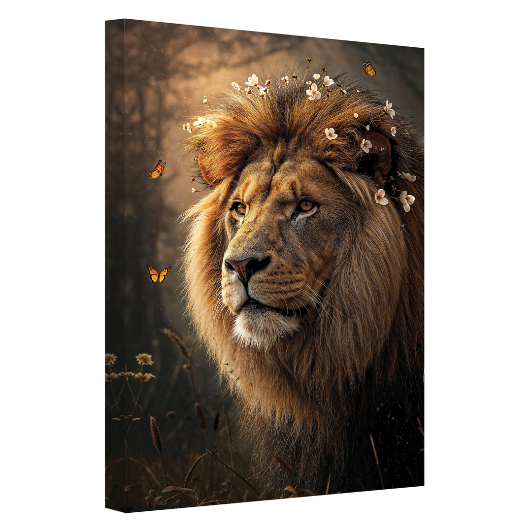 The King of The Jungle - Canvas print