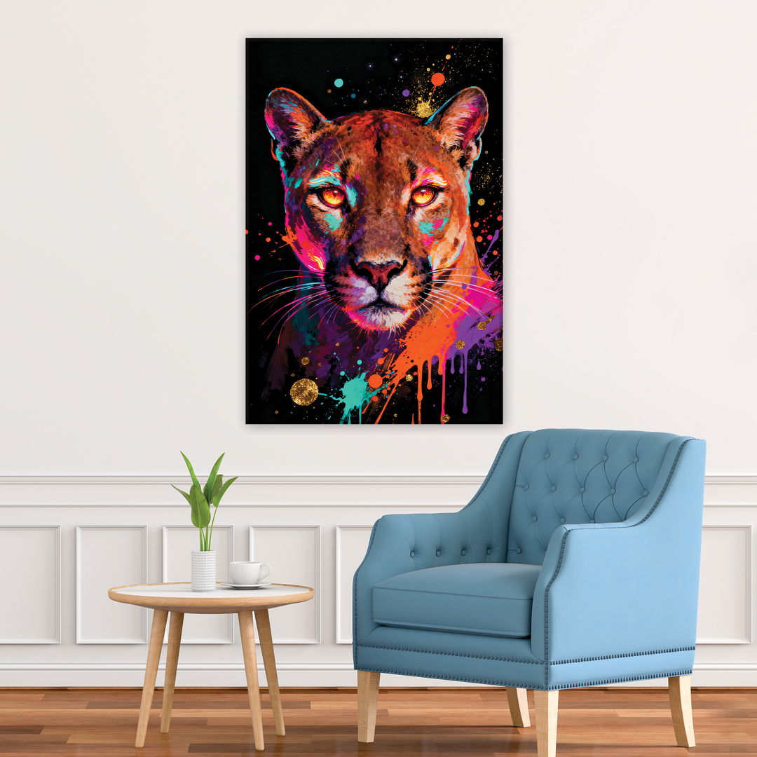 Fierce precision - Canvas print