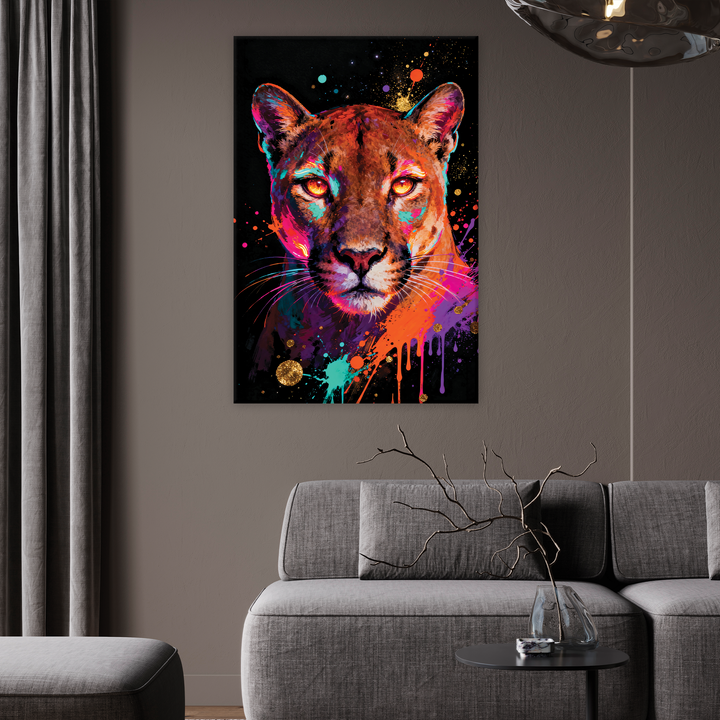Fierce precision - Canvas print