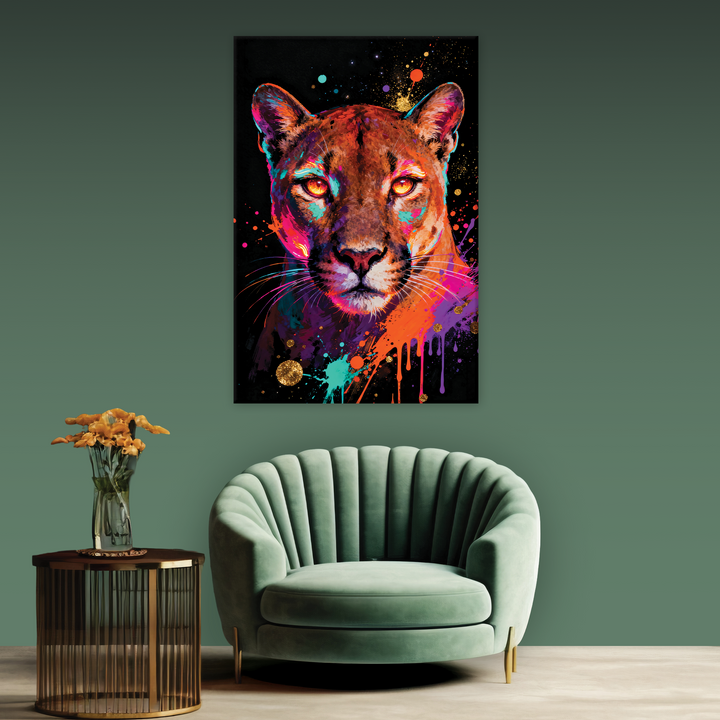 Fierce precision - Canvas print