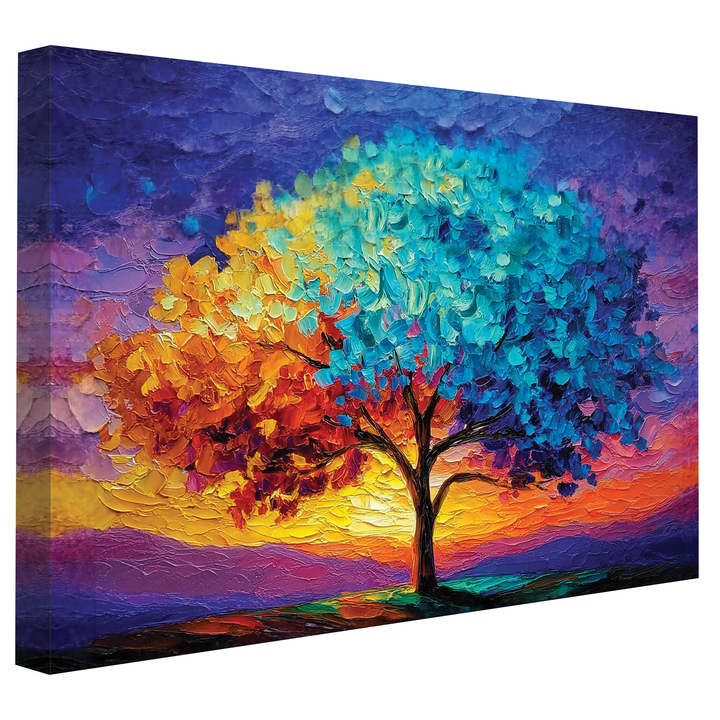 Fire and Ice - Canvas print