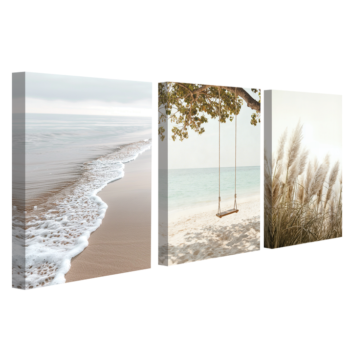 Summer Dream - 3 pieces Canvas print