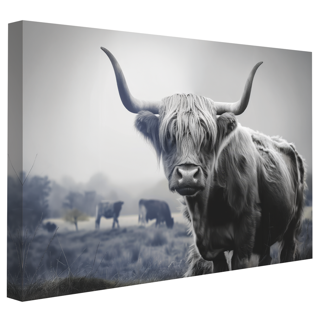 Iron Horns - Canvas print
