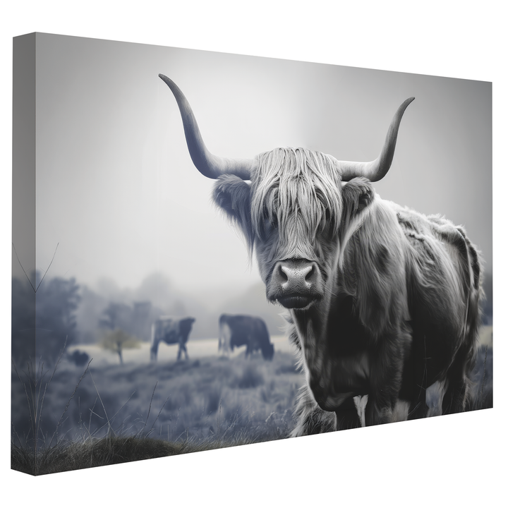 Iron Horns - Canvas print
