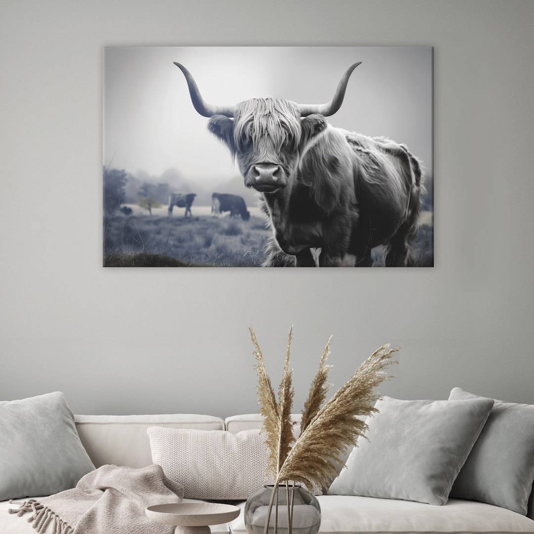 Iron Horns - Canvas print