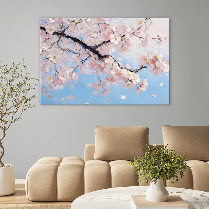 Sakura's Whisper - Canvas print