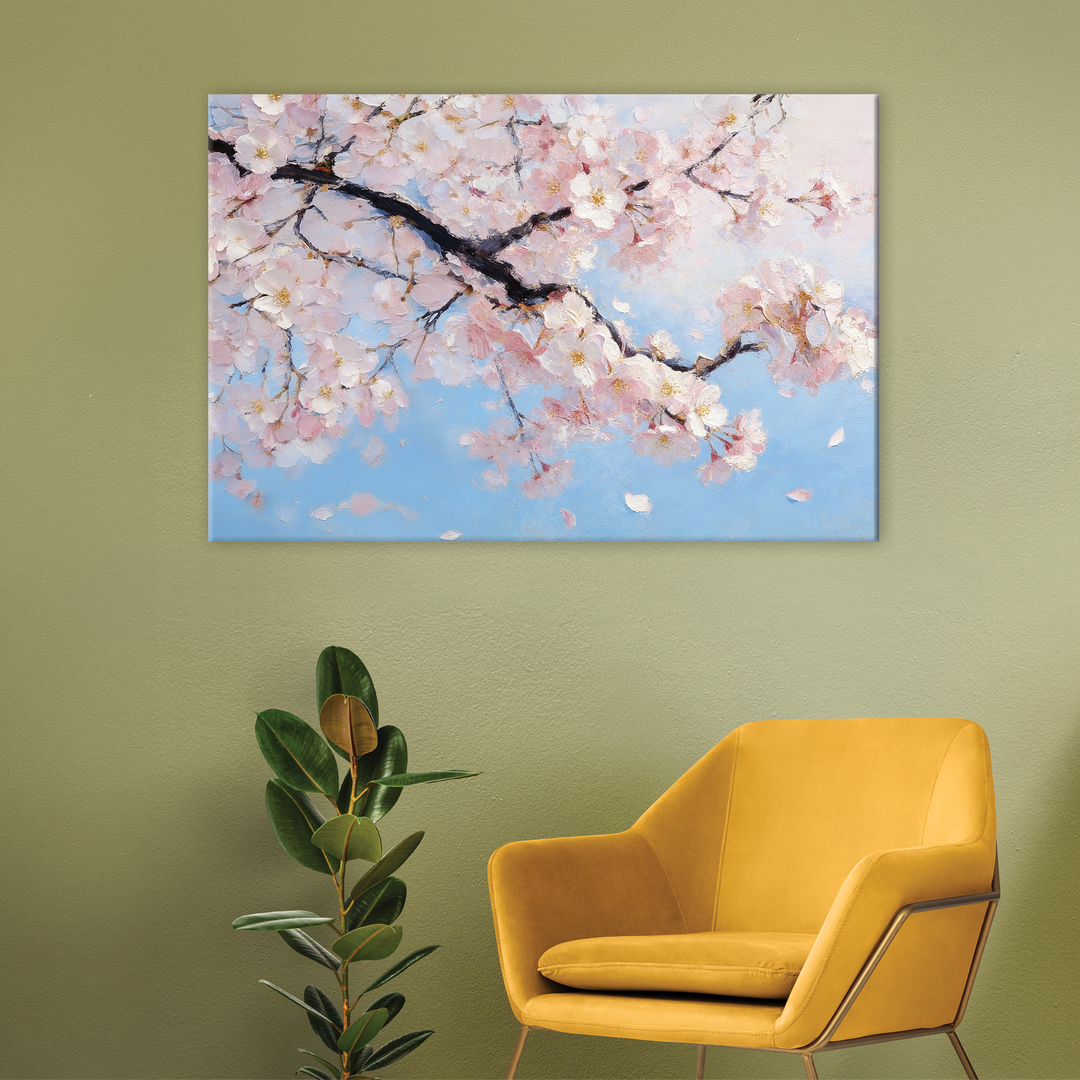 Sakura's Whisper - Canvas print
