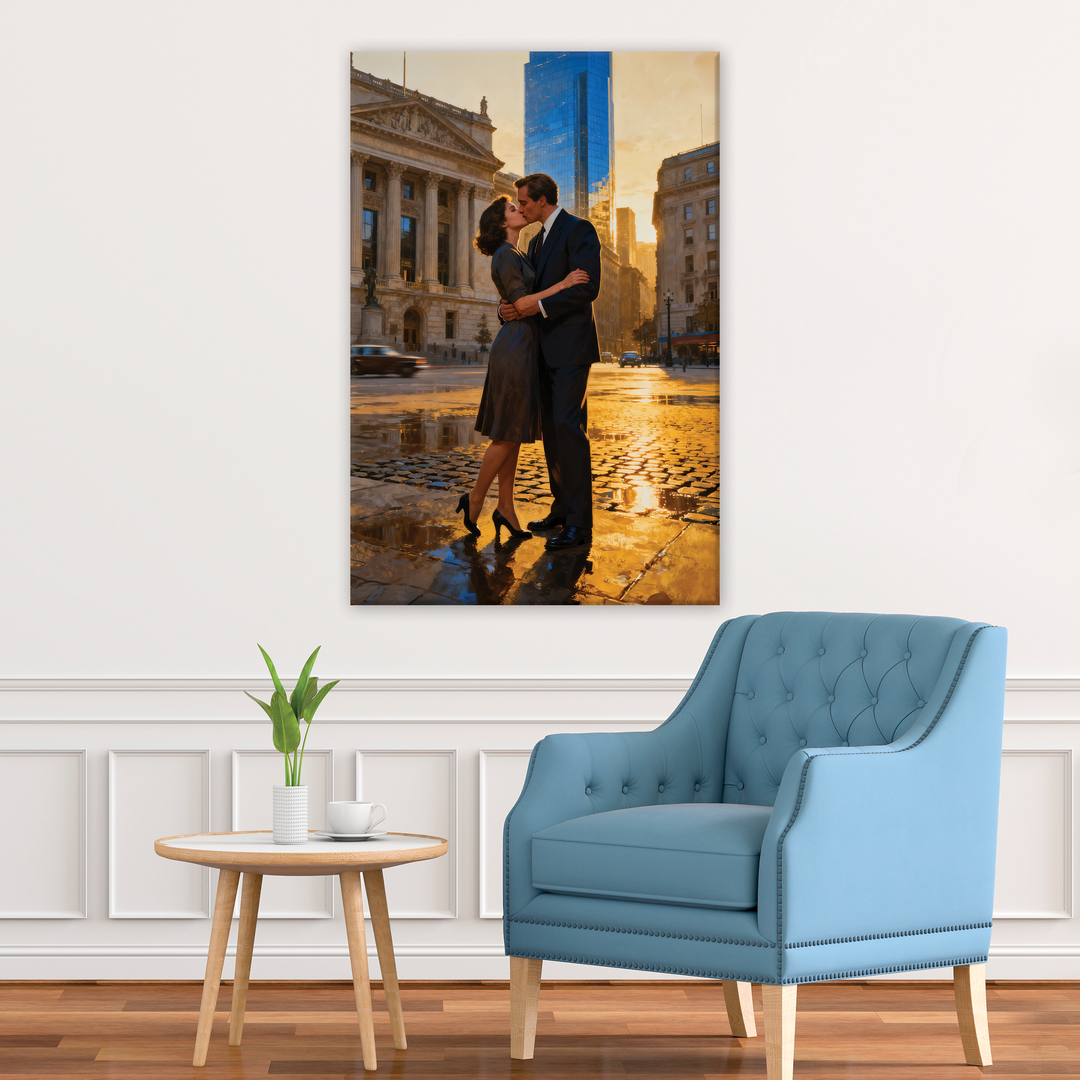 Hearts Entwined - Canvas print