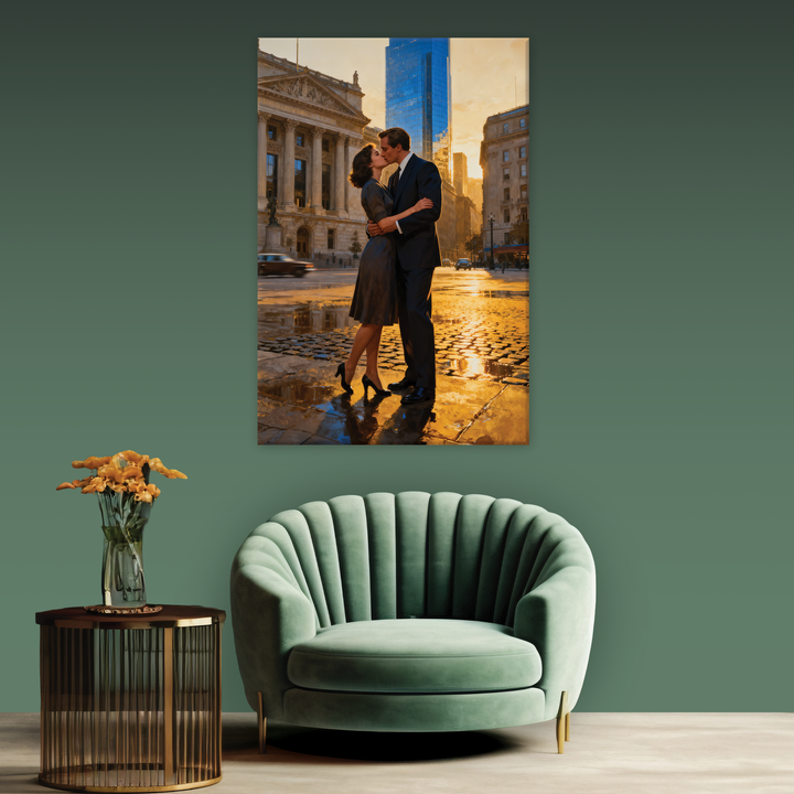 Hearts Entwined - Canvas print