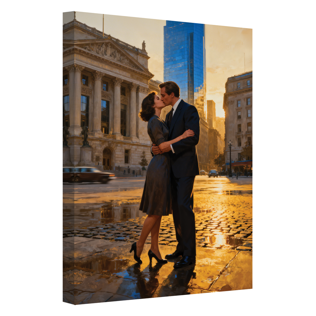Hearts Entwined - Canvas print