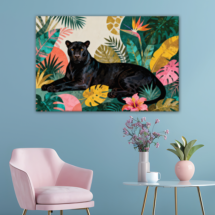 Shadow Of The Jungle - Canvas print