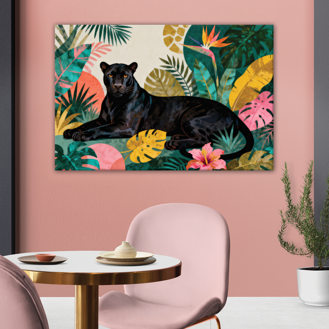 Shadow Of The Jungle - Canvas print