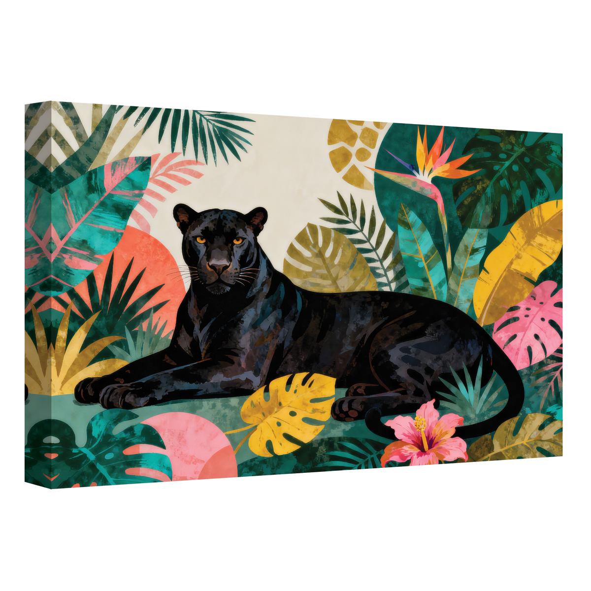 Shadow Of The Jungle - Canvas print