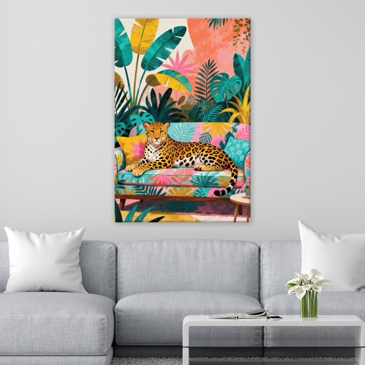 Tropical King - Canvas print