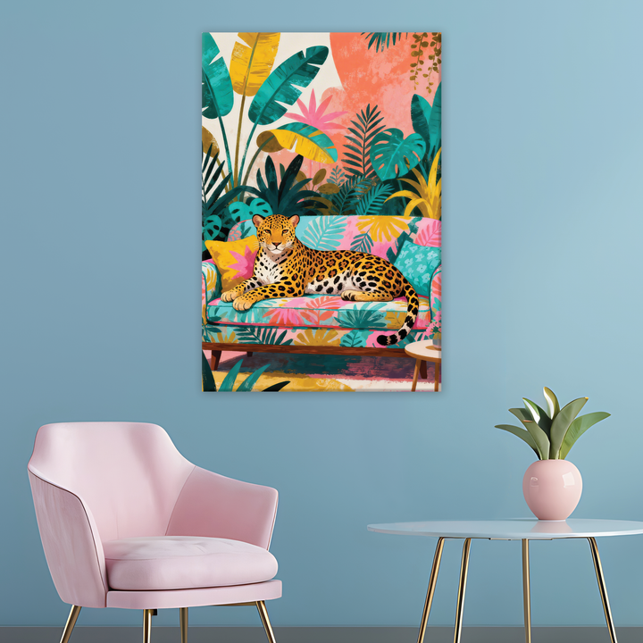 Tropical King - Canvas print