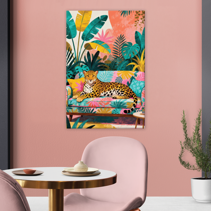 Tropical King - Canvas print